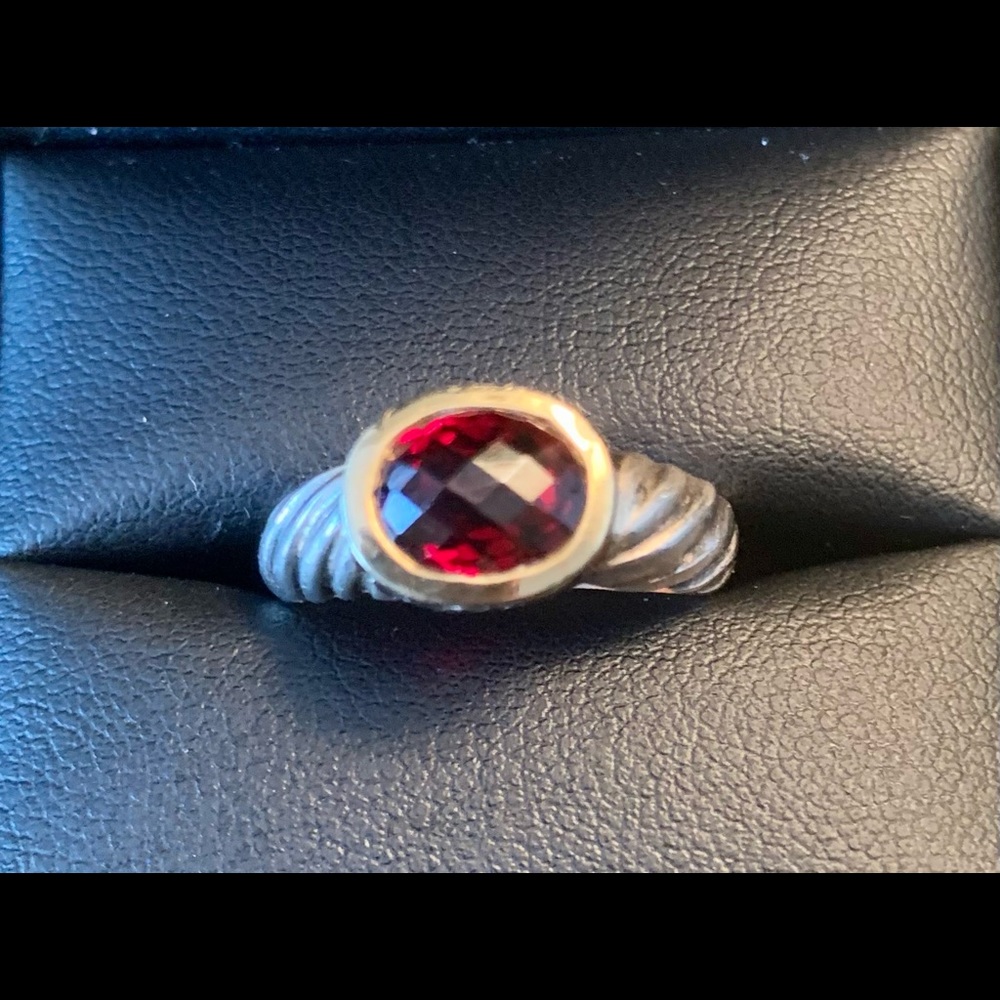 David Yurman Garnet Ring